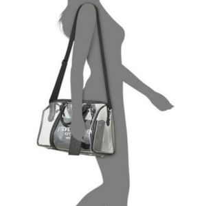 steve madden daylin clear satchel